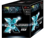 Pirotechnika i fajerwerki - Piromax eXplosion Blue PXB2103 - 16 strzałów 0.8" - miniaturka - grafika 1