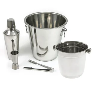 Kinghoff KOMPLET BARMAŃSKI DO KOKTAJLI 5 EL. KH-1389 KH-1389 - Pozostałe akcesoria barmańskie - miniaturka - grafika 2