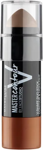 Maybelline Master Contour V-Shape Brązowa Duo 2 Medium - Korektory do twarzy - miniaturka - grafika 5