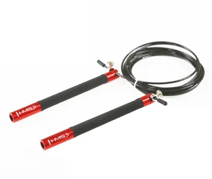 HMS Skakanka szybka SK54 czarno-czerwona - 28057-uniw - Skakanki - miniaturka - grafika 2