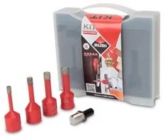 RUBI Zestaw do wiercenia na sucho 4 szt - Akcesoria do elektronarzędzi - miniaturka - grafika 2