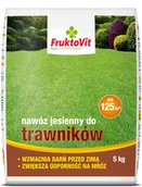 Nawozy ogrodnicze - Fruktovit Plus Nawóz jesienny granulowany do trawników worek 5 kg - miniaturka - grafika 1