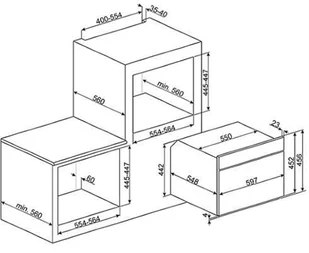 Piekarnik do zabudowy Smeg SF4102MCN - Piekarniki do zabudowy - miniaturka - grafika 4