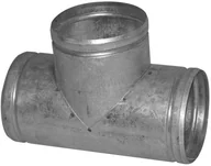 Kominy i akcesoria - PRODMAX Trójnik 90 st. śr. 125 mm - miniaturka - grafika 1