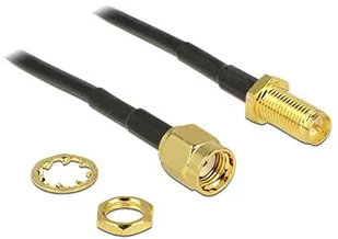 Delock Adapter RP-SMA &gt RP-SMA 200mm 88876 88876 - Wtyczki i adaptery - miniaturka - grafika 2