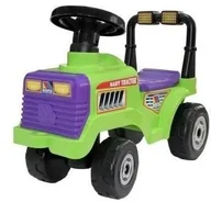 Jeździki dla dzieci - Wader Jezdzik 61x29x44 7956 P Traktor Fol - miniaturka - grafika 1