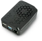 Akcesoria do komputerów jednopłytkowych - Argon Obudowa do Raspberry Pi 4B - Argon Poly+ Vented z wentylatorem Mini Fan - czarna ARG-17276 - miniaturka - grafika 1