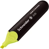 Zakreślacze - Schneider Textmarker Job 150, odporna na światło, wielokrotnego napełniania, z klipsem, żółty 1505 - miniaturka - grafika 1