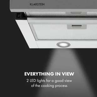 Klarstein Mariana 90 Biały (CGCH3-Mariana9) - Okapy kuchenne - miniaturka - grafika 5