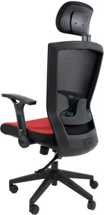 Fotel biurowy, krzesło biurowe ARTNICO Fotel biurowy ergonomiczny Artnico Klus czerwony 130558 - Fotele i krzesła biurowe - miniaturka - grafika 7