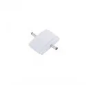 Pozostałe oświetlenie - Italux Łącznik Alison Plastic Connector CLA10-PC Biały PC Udzielimy dodatkowego rabatu na lampy zadzwoń 728 831 127 napisz sklep@lumenpro.pl CLA10-PC - miniaturka - grafika 1
