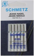 Akcesoria i części do maszyn do szycia - Schmetz Igły do denimu-jeansu H-j Vws zestaw - miniaturka - grafika 1
