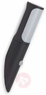 Brilliant GAP - szara lampa zewnętrzna z czujnikiem - Lampy ogrodowe - miniaturka - grafika 4