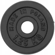 Obciążenia - Talerz żeliwny 1,25kg obciażenie krążek 30mm - miniaturka - grafika 1