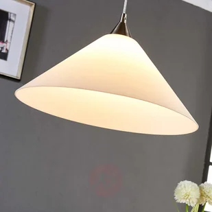 Subtelna, szklana lampa wisząca Petra - Lampy sufitowe - miniaturka - grafika 5