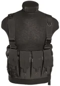 Odzież taktyczna i umundurowanie - Mil-Tec Kamizelka taktyczna Mag Carrier Chest Rig Black (13532002) 13532002 - miniaturka - grafika 1