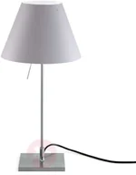 Lampy stojące - Luceplan Costanzina lampa stołowa aluminium, biała - miniaturka - grafika 1