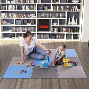 Duże Puzzle Piankowe Mata Piankowa 60x60 9 szt - Maty do ćwiczeń - miniaturka - grafika 6