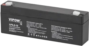 Vipow akumulator żelowy 12V 2,2Ah - BAT0220 - Baterie do zasilaczy awaryjnych UPS - miniaturka - grafika 2