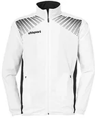 Gadżety dla kibiców - uhlsport Uhlsport męska kurtka Goal zewnętrzny, biały, XXXL 100516102 - miniaturka - grafika 1