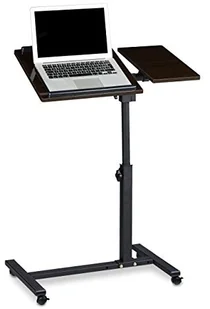 Relaxdays stolik na laptopa z regulacją wysokości wys. x szer. x gł.: 95 x 60 x 40 cm, stojak na notebooka, także dla osób leworęcznych, stolik kawowy, z kółkami z hamulcem, z półką na myszkę z 2 list 10020396_ (10020396_46) - Podkładki pod mysz Relaxdays stolik na laptopa z regulacją wysokości wys. x szer. x gł.: 95 x 60 x 40 cm, stojak na notebooka, także dla osób leworęcznych, stolik kawowy, z kółkami z hamulcem, z półką na myszkę z 2 list 10020396_ (10020396_46) - Podkładki pod mysz - miniaturka - grafika 1