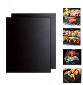 Akcesoria do grilla - 2 x Mata Teflonowa Do Grillowania Wielorazowa Duża - miniaturka - grafika 1