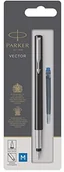 Pióra wieczne - Parker s0880981 Vector fountain Pen, czarny PA03123 - miniaturka - grafika 1