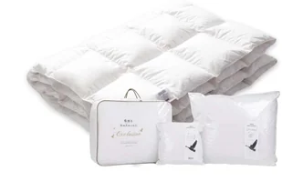 AMZ Kołdra i poduszka dziecięca Premium puch 100% B-NP-100 - Kołdry i poduszki dla dzieci - miniaturka - grafika 2