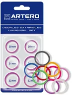 Maszynki i nożyczki dla psów - Artero Artero - zestaw 6 wymiennych ringów do nożyczek, zielone AR-A244 - miniaturka - grafika 1