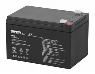 Vipow Lechpol Zbigniew Leszek lechpol zbigniew leszek Akumulator żelowy 12V 12.0Ah (BAT0216) - Baterie do zasilaczy awaryjnych UPS - miniaturka - grafika 3