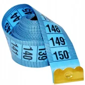 Akcesoria i części do maszyn do szycia - METR KRAWIECKI CENTYMETR MIARA MIARKA 150cm - miniaturka - grafika 1