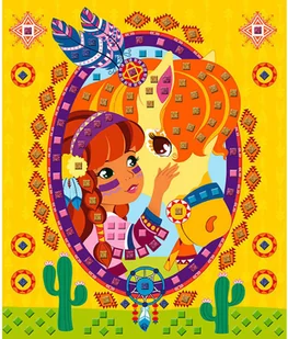 Janod Zestaw artystyczny Mozaika Konie i jednorożce 5+, (stary indeks: J07804) solution-bc-7945-0 - Zabawki kreatywne - miniaturka - grafika 9