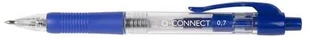 Q-CONNECT Długopis automatyczny - niebieski - Długopisy - miniaturka - grafika 3