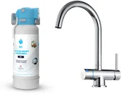 Uzdatniacze wody - DAFI System FLOW COMFORT filtr D1 + bateria trójdrożna łuk chrom - miniaturka - grafika 1