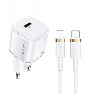 Usams Ładowarka 20W do iPhone 12/Pro/Max + kabel - Ładowarki do telefonów - miniaturka - grafika 3