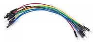 Podzespoły elektroniczne - Velleman ZESTAW PRZEWODÓW POŁĄCZENIOWYCH AWG DO PŁYTEK PROTOTYPOWYCH - JEDNOPINOWE MĘSKO-MĘSKIE - 5,9" (15 cm) - 10 szt. WJW010 - miniaturka - grafika 1