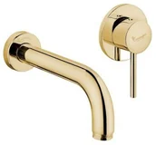 Baterie podtynkowe - Paffoni Emmevi Piper Bateria umywalkowa podtynkowa złota błyszcząca 45055-25OR - miniaturka - grafika 1