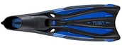 Sprzęt do nurkowania - Tusa solla FF FIN płetwy do nurkowania i fajka do nurkowania na niebiesko przez 04-FF-23 BL - miniaturka - grafika 1