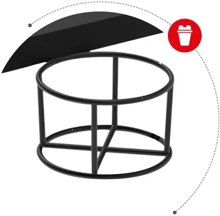 Huzaro Biurko gamingowe Huzaro Hero 6.3 Black HZ-Hero 6.3 Black - Biurka gamingowe - miniaturka - grafika 10