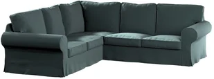Dekoria Pokrowiec Ektorp na sofę narożną zgaszony szmaragd 240/136 x 82 x 73 cm Ingrid 640-705-36 - Pokrowce na meble Dekoria Pokrowiec Ektorp na sofę narożną zgaszony szmaragd 240/136 x 82 x 73 cm Ingrid 640-705-36 - Pokrowce na meble - miniaturka - grafika 1