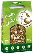 Karma dla gryzoni - Nestor POKARM 1500ML SZYNSZYLA FUNNY FOOD 400g - miniaturka - grafika 1