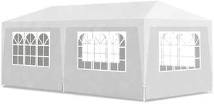 vidaXL vidaXL Namiot imprezowy, pawilon ogrodowy, biały (3x6) - Pawilony ogrodowe - miniaturka - grafika 4