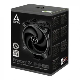 Arctic Cooling Chłodzenie procesora Freezer 34 eSports DUO Grey Freezer 34 - Chłodzenie procesora - miniaturka - grafika 8