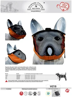 Grande Finale KAGANIEC BRACHYCEFALIC SIATKA) R.0(XXS) GFKA/B/0(XXS) - Kagańce dla psów Grande Finale KAGANIEC BRACHYCEFALIC SIATKA) R.0(XXS) GFKA/B/0(XXS) - Kagańce dla psów - miniaturka - grafika 1