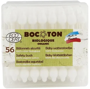 Bocoton Eko-patyczki kosmetyczne dla dzieci 56szt - Waciki, płatki i patyczki kosmetyczne - miniaturka - grafika 2
