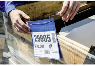 Durable Kieszeń magazynowa z uchwytami z drutu Durable A5 pozioma 50 szt. 175207 - Artykuły do ekspozycji w sklepie - miniaturka - grafika 2