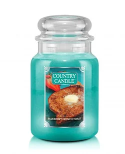 Country Candle Duża świeca z dwoma knotami Bluberry French Toast 680 g - Świece - miniaturka - grafika 2