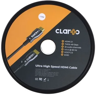 claroc claroc KABEL HDMI ŚWIATŁOWODOWY AOC, 2.1, 8K, 15M 2_444354 - Kable - miniaturka - grafika 2