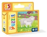ZIELONA SOWA mini Puzzle Baranek - Puzzle - miniaturka - grafika 5