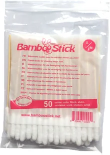 Bamboostick Patyczki do pielęgnacji uszu psa małe - Pielęgnacja uszu i oczu zwierząt - miniaturka - grafika 2